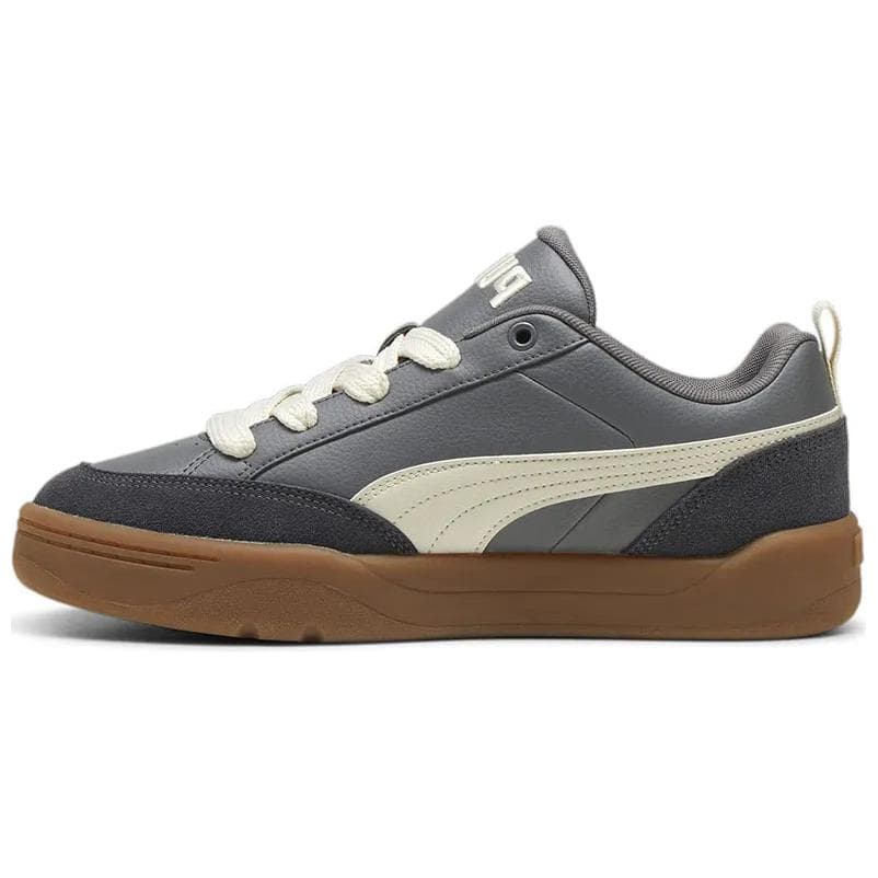 PUMA Park Lifestyle Durable Breathable Low-Top Skateboard Shoes Unisex Gray