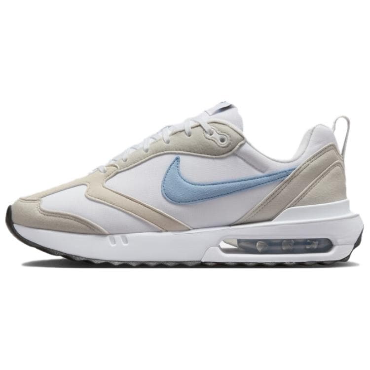 Nike Air Max Dawn Fabric Comfortable Versatile Cushioned Wear-Resistant Low-Top Casual Shoes Women's White