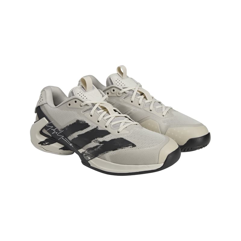 Y-3 Adizero Ubersonic 5 Trendy Low-Top Tennis Shoes Unisex Grey White