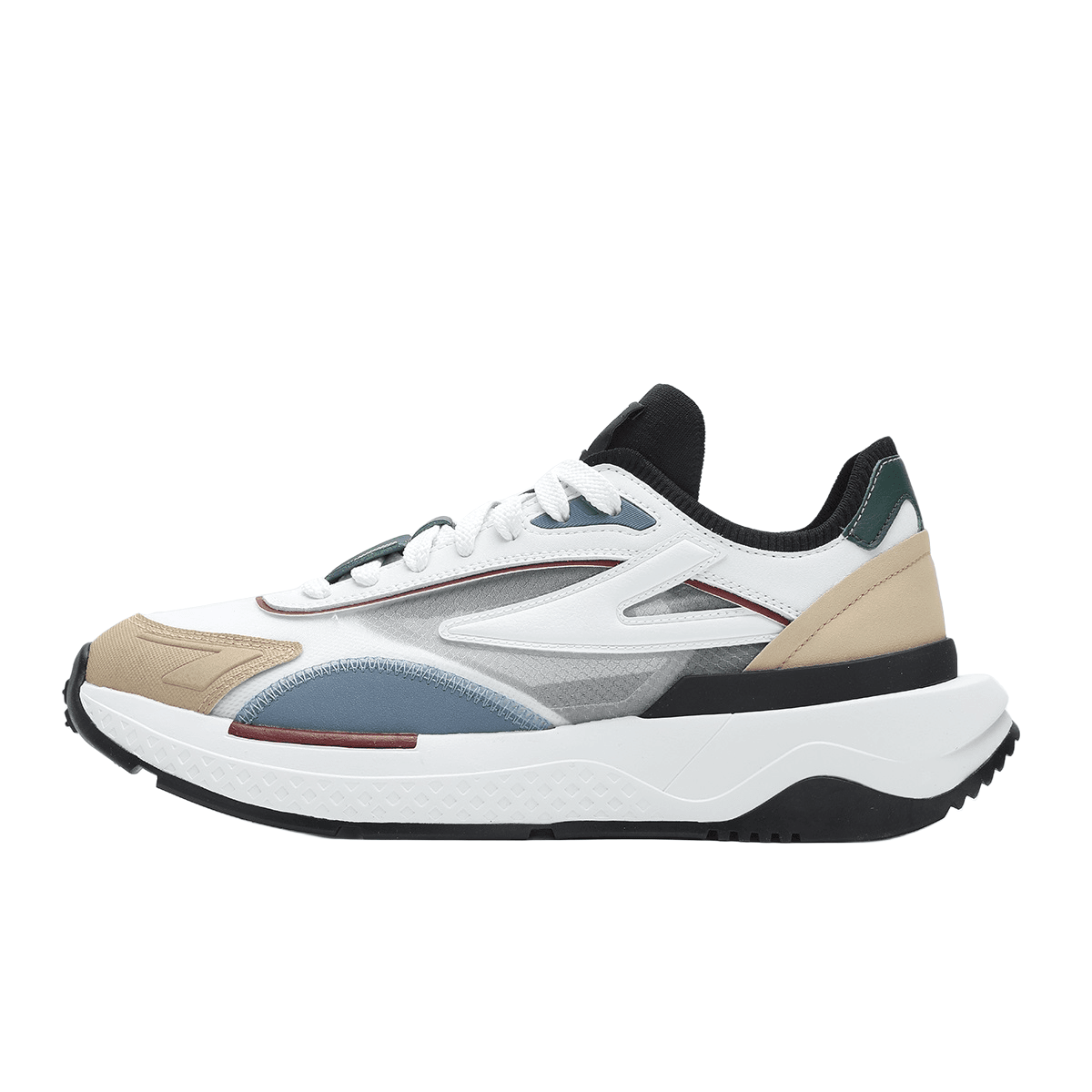 FILA PIONIERE Running Shoes Men Low-Top Beige Yellow