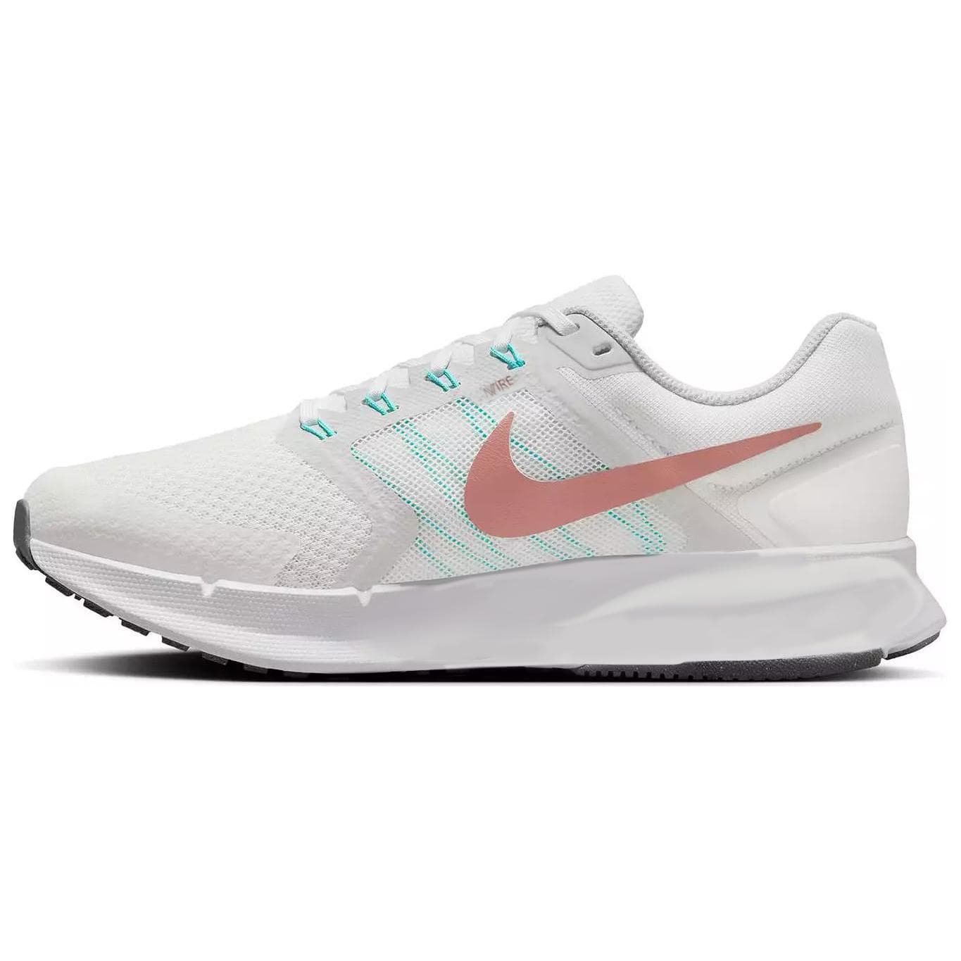 Nike Run Swift 3 Low-Top Casual Running Shoes Women's White Gray