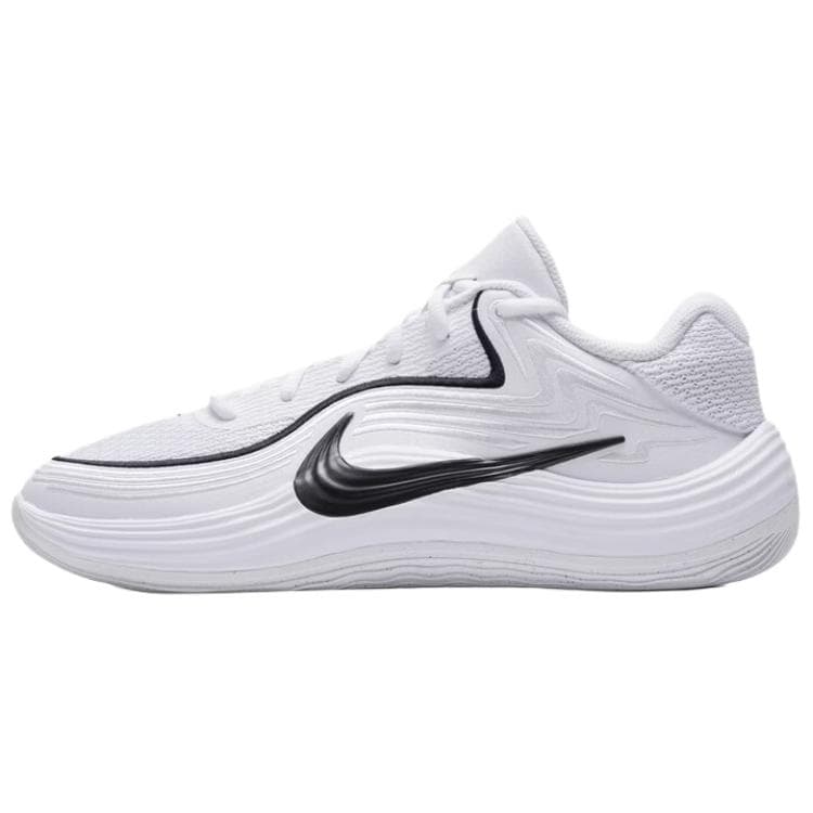 Nike Precision 8 Comfortable Sports Wear-Resistant Breathable Low-Top Basketball Shoes Men's White/Black