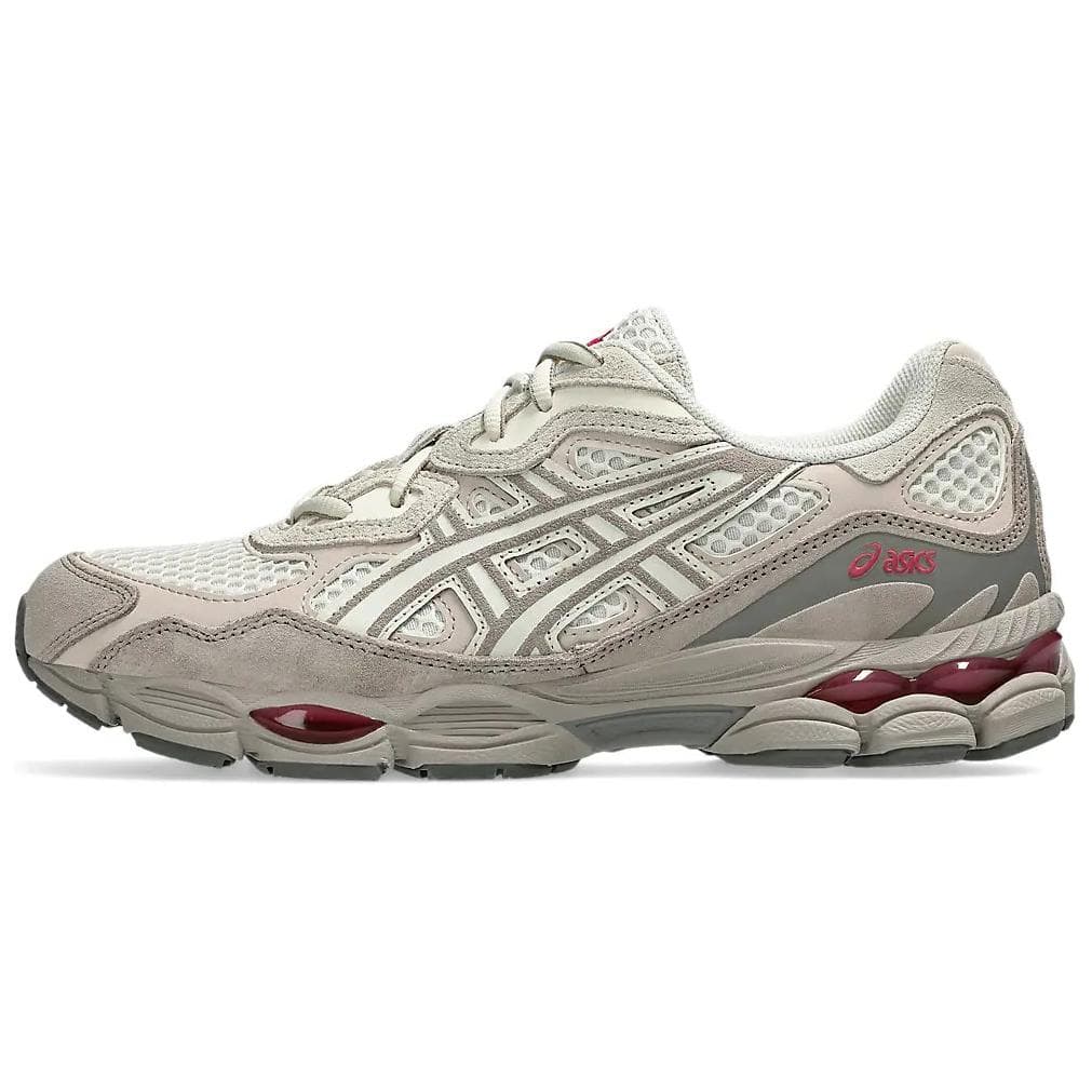 Asics GEL NYC Anti Slip Wear Resistant Low Top Running Shoes Unisex Greige