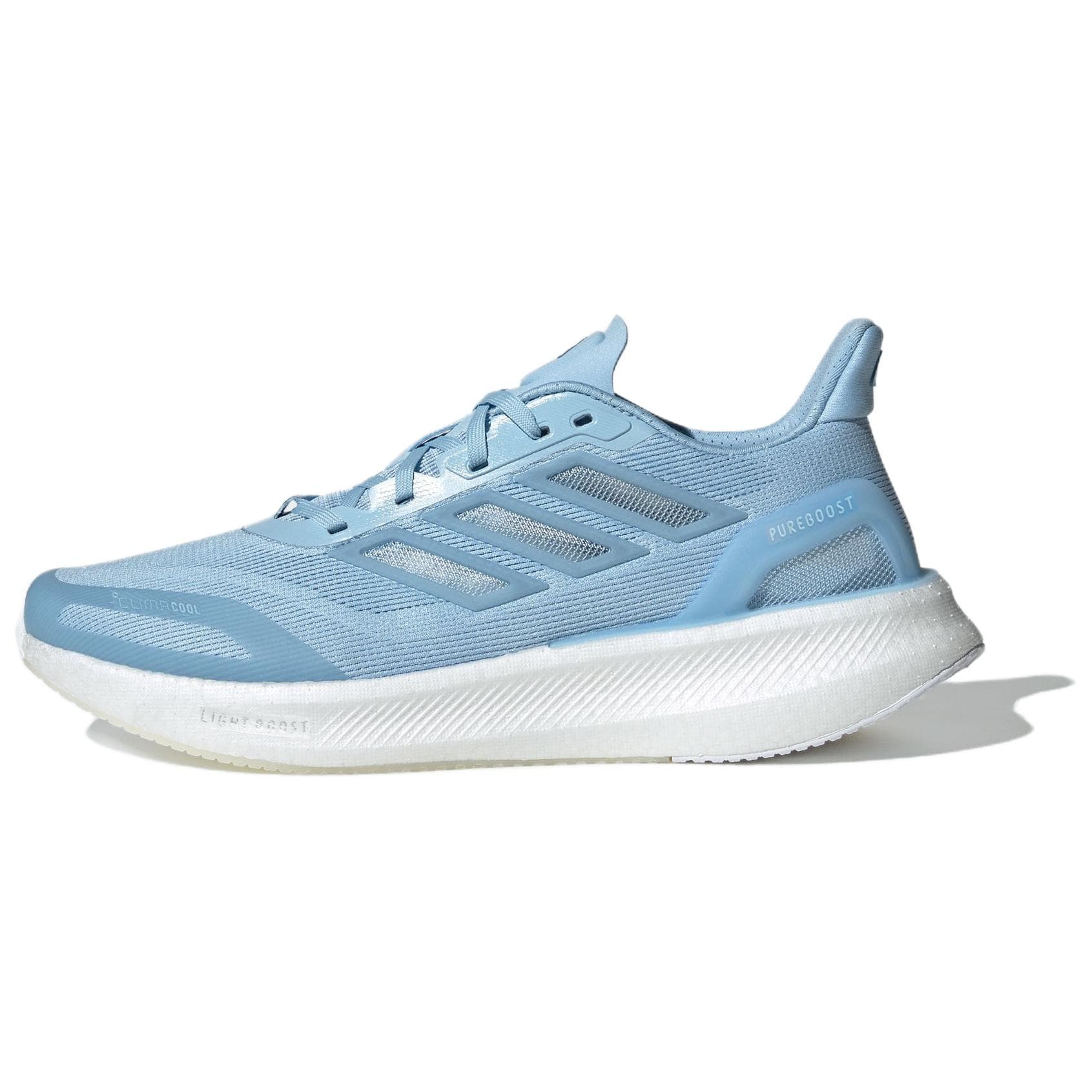 adidas PUREBOOST 5 Comfort Soft Slip-Resistant Wear-Resistant Low-Top Casual Running Shoes Unisex Blue