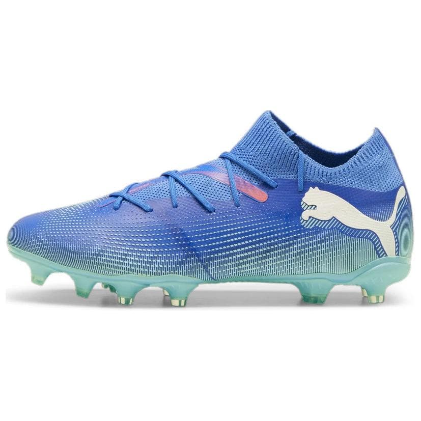 PUMA FUTURE 7 MATCH Anti Slip Wear Resistant Soccer Shoes Unisex Blue