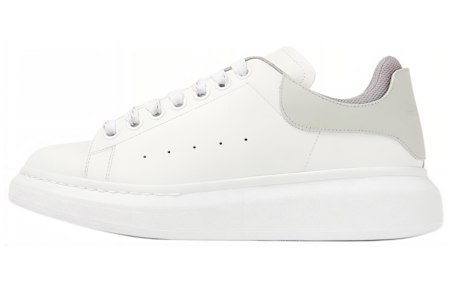 Alexander McQueen Oversized White Mint Cement Women's