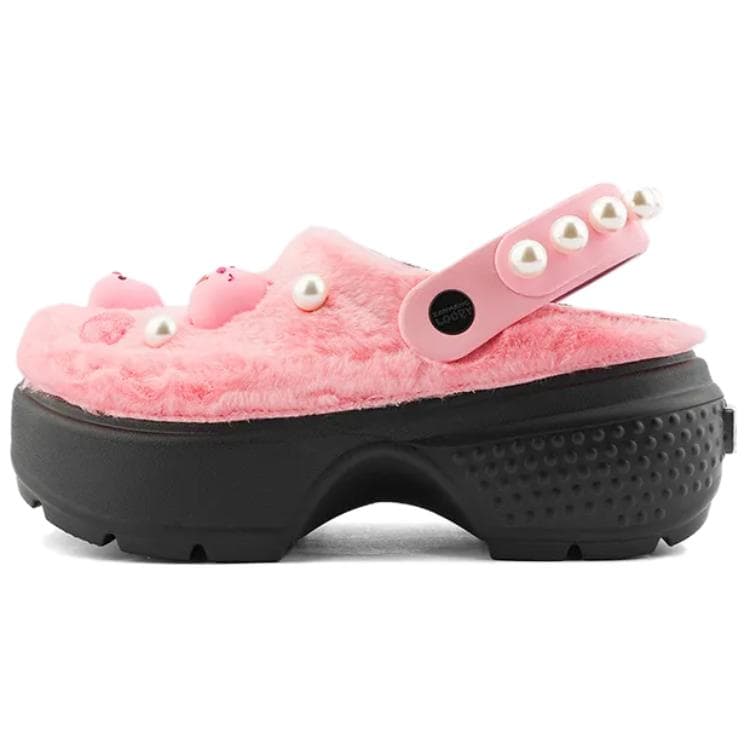 Zanmang Loopy x Crocs Comfortable Versatile Clogs Pink