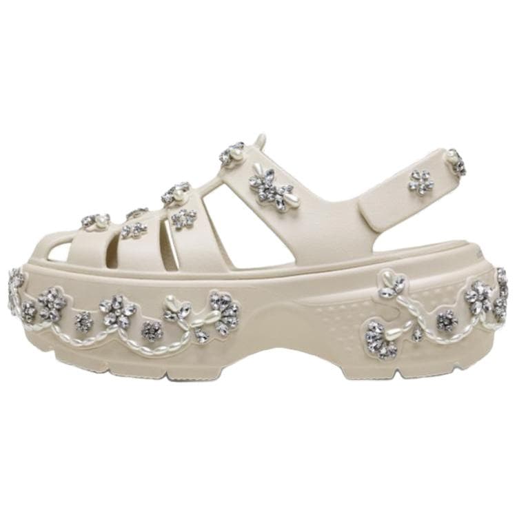 Crocs Stomp Fisherman Clog Simone Rocha Stucco