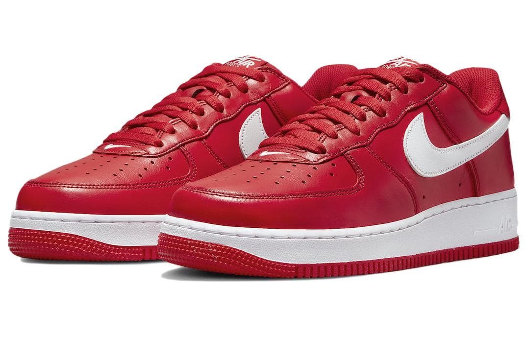 Nike Air Force 1 Low Retro Qs Color Of The Month University Red White