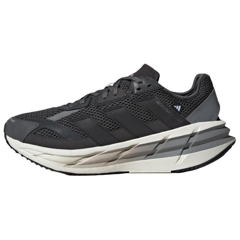 Adidas ADISTAR 3 Anti Slip Wear Resistant Low Top Casual Running Shoes Unisex Black