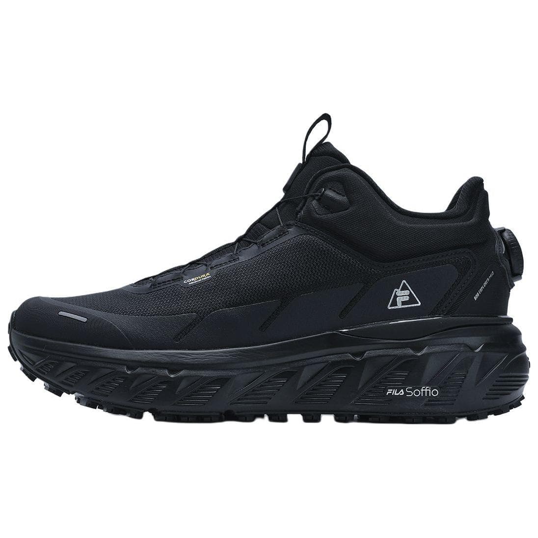 FILA BOA EXPLORER 1 Comfort Mid-Top Outdoor Functional Shoes Men's Black
