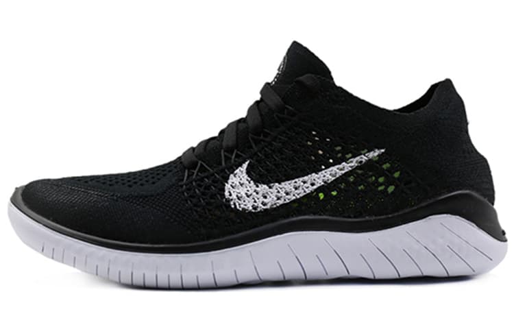 Nike Free Rn Flyknit 2018 Black Women's
