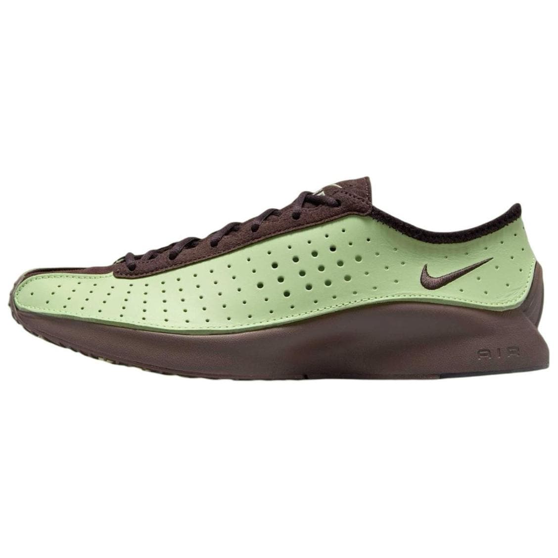 Nike Anti Slip Wear Resistant Low Top Casual Shoes Women's Green Brown