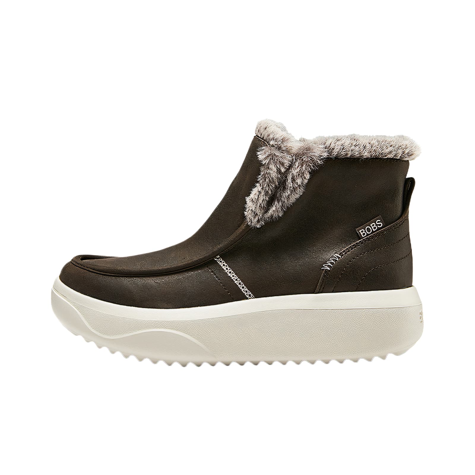 Skechers BOB'S Comfort Fashion Classic Short Snow Boots Women's Brown
