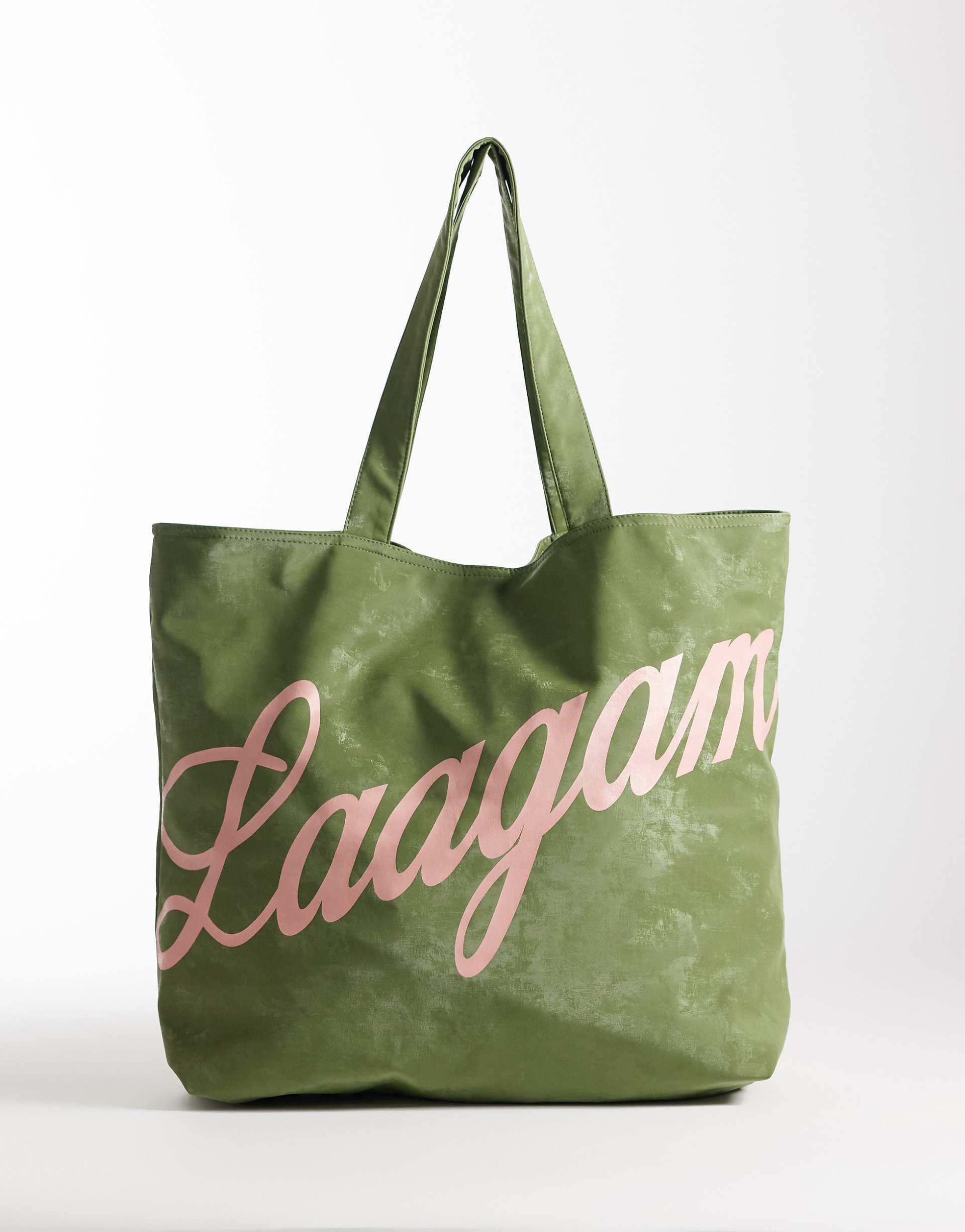 Laagam paradise shopping bag in khaki