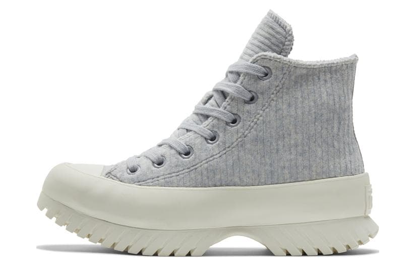 Converse Chuck Taylor All Star Lugged 2.0 High 'Striped Knit Gravel'