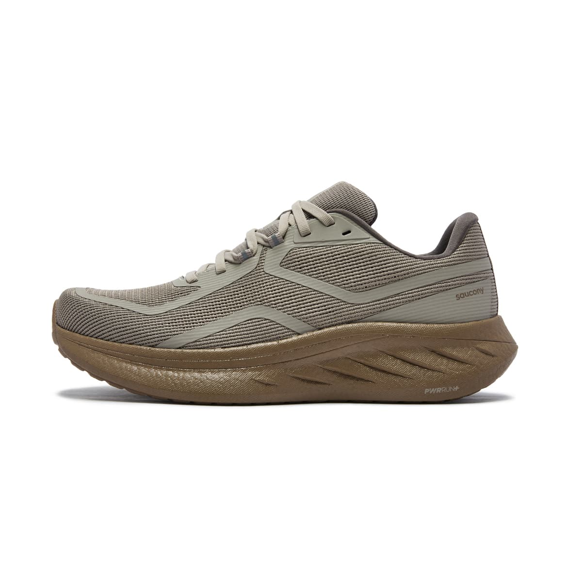 Saucony Ride 18 Comfort Versatile Running Shoes Unisex Gray
