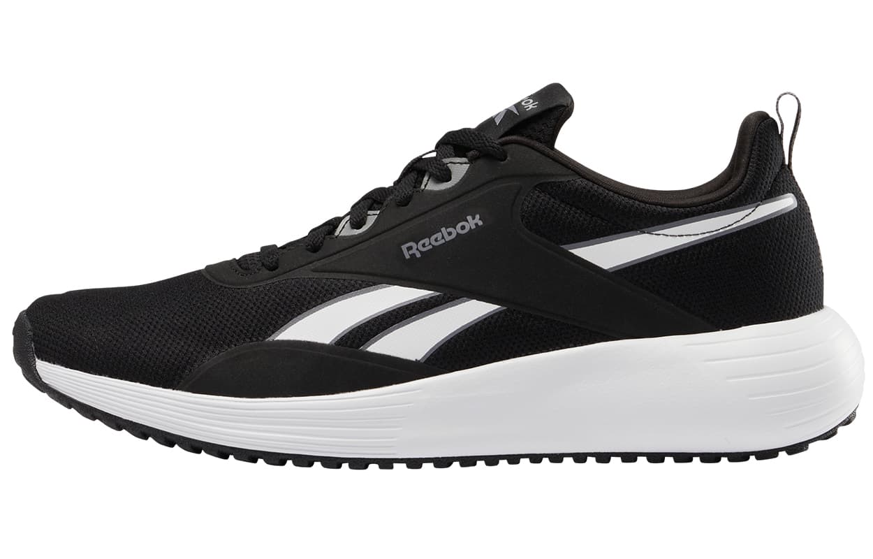 Reebok Lightweight And Breathable Low-Top Running Shoes Men's Black