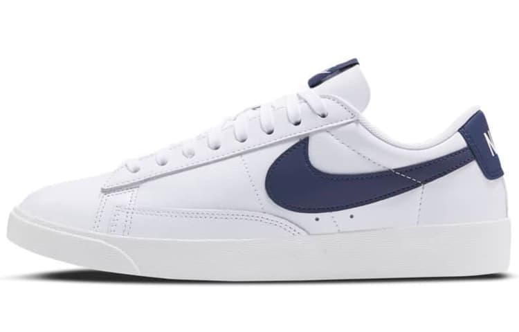 Nike Blazer Low Le White Navy Women's