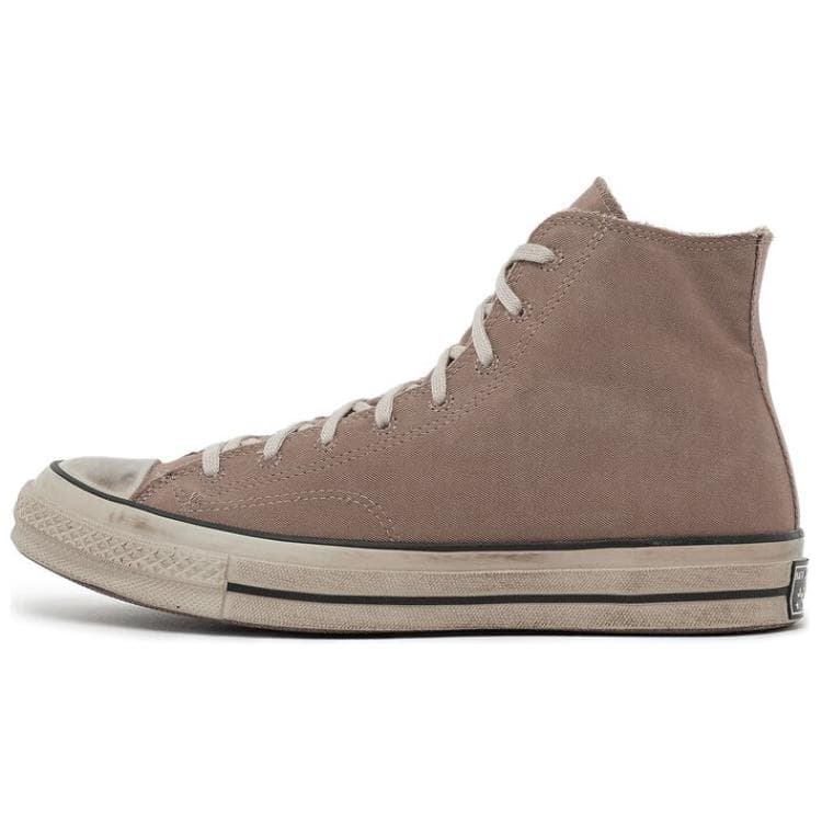 Converse Chuck 70 Upcycle High Mud Mask Comfortable High-Top Canvas Shoes Unisex Brown