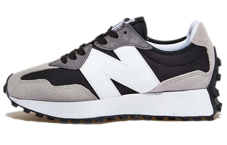 New Balance 327 Black White Grey