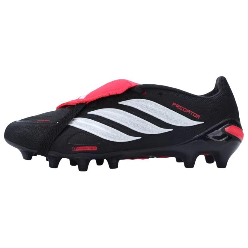 adidas PREDATOR LEAGUE FT Comfortable Durable AG (Rubber Short Studs) Wear-Resistant Soccer Cleats Unisex Black White Pink