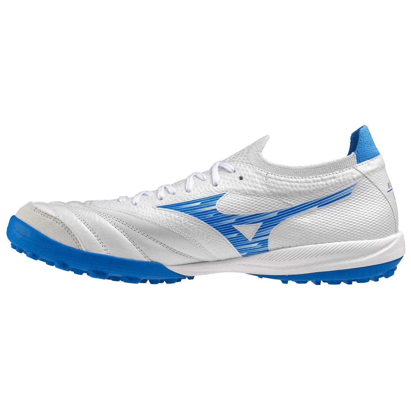 Mizuno Morelia Neo TF Rubber Broken Studs Soccer Shoes Unisex White
