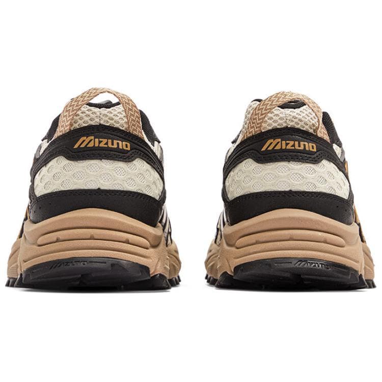 Mizuno FIYI TL Comfortable Versatile Anti-Slip Wear-Resistant Low-Top Trail Running Shoes Unisex Beige Black