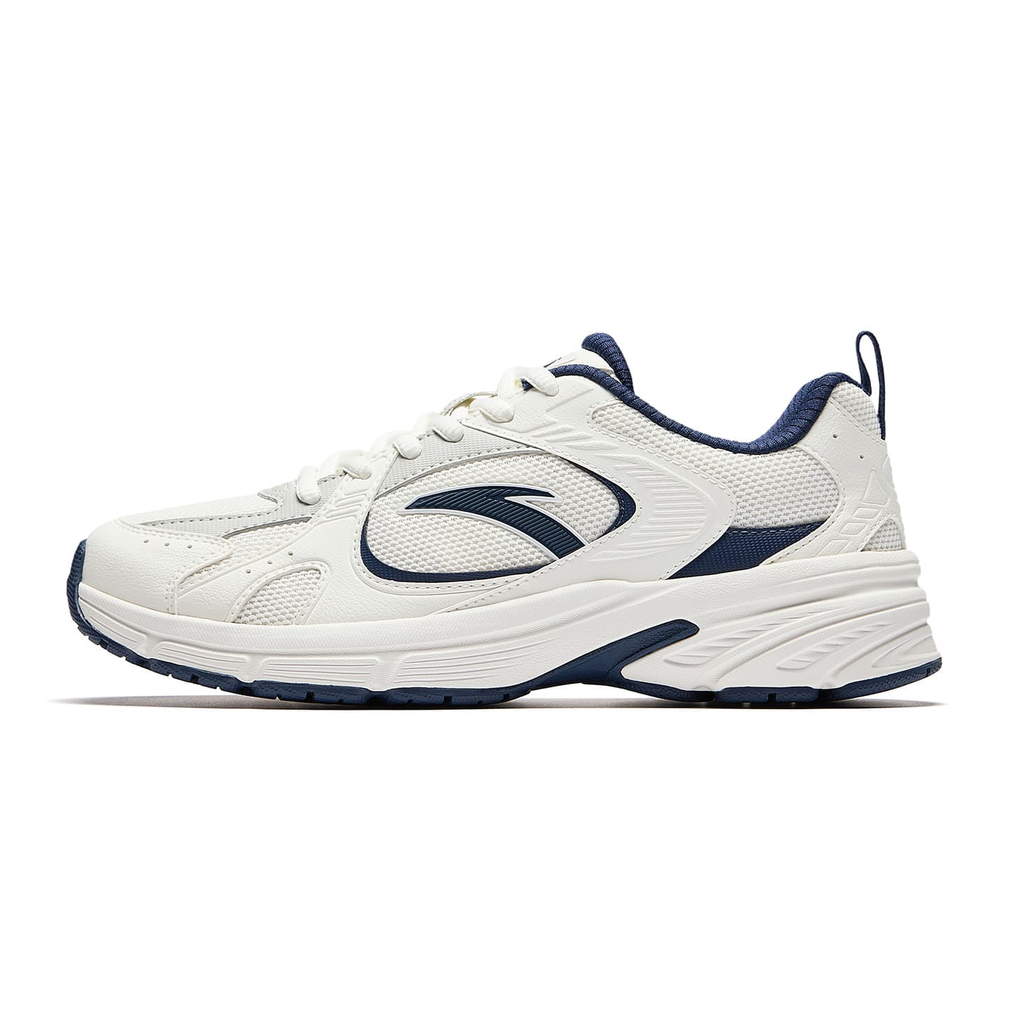 Anta AT804 Millennium Retro Versatile Lightweight Wear-Resistant Cushioning Low-Top Casual Shoes Women's White/Blue