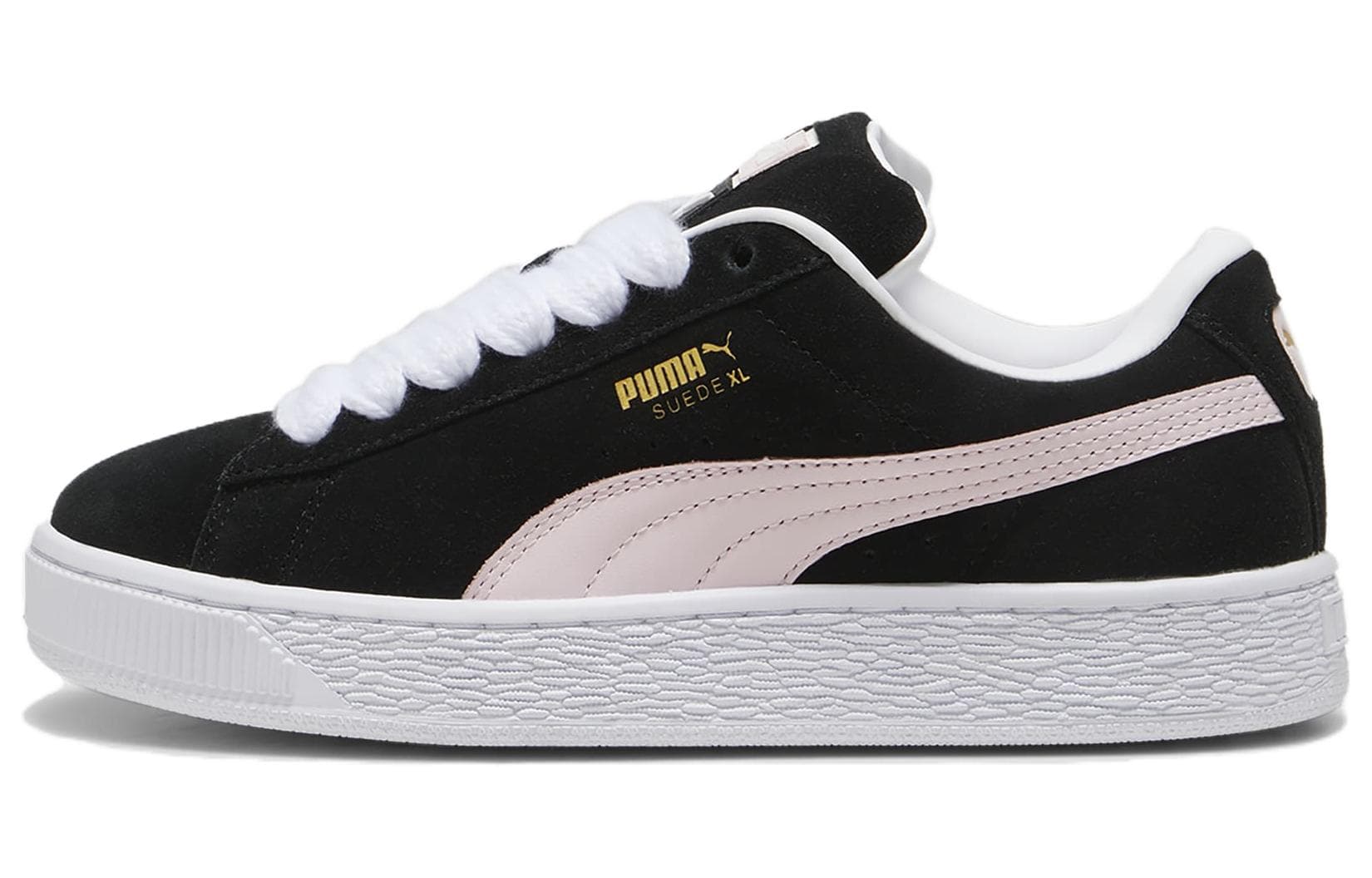PUMA Suede Xl Black Whisp Of Pink