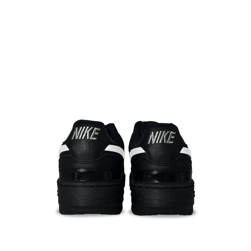Custom Nike Gamma Force 'Foggy Black Mirror' Synthetic Leather Low-Top Sneakers Women's Black