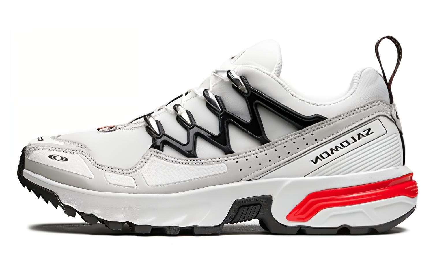 SALOMON ACS+ OG 'Lunar Rock Poppy Red'