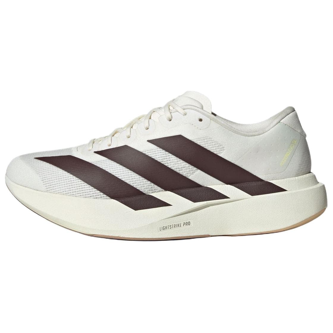 adidas Adizero Evo SL Comfortable Soft Slip-Resistant Responsive Sprint Running Shoes Men's White
