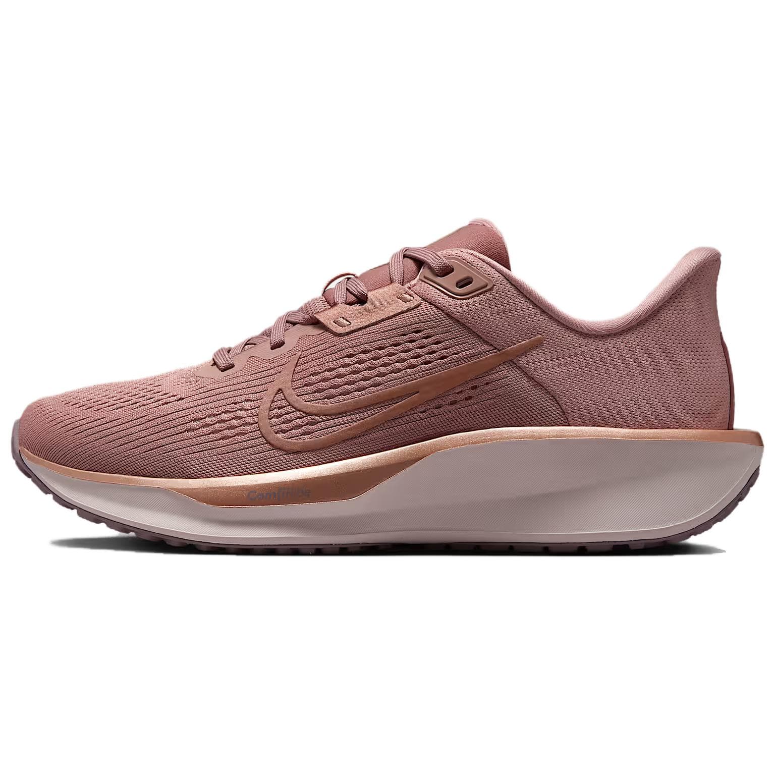 Nike Quest 6 Fashion Comfort Cushioning Wear-Resistant Support Low-Top Running Shoes Women's Mud Red