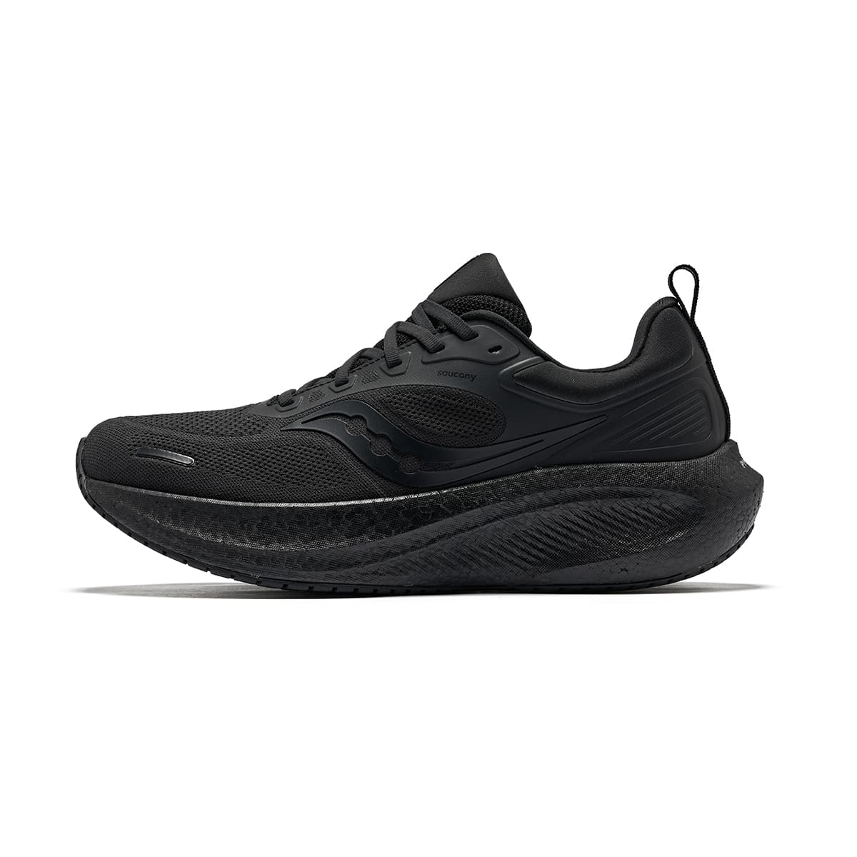 Saucony Surge 3 WATERPROOF Daily Versatile Comfort Cushioned Low-Top Running Shoes Unisex Black