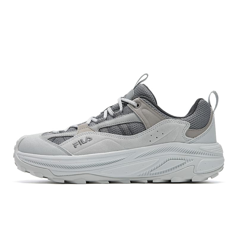 FILA TREK 2 'Starry Sky' Fashion Retro Trendy Versatile Comfortable Sports Cushioning Wear-Resistant Breathable Lightweight Low-Top Casual Shoes Men's Wild Pigeon Gray