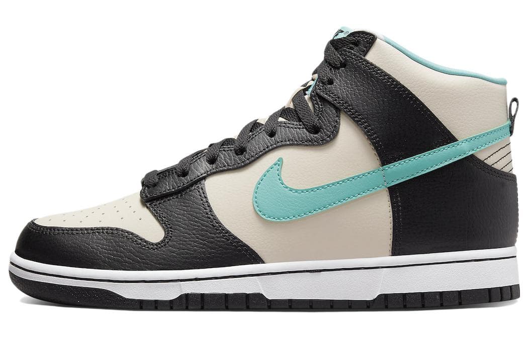 Nike Dunk High Emb Beige Black Washed Teal