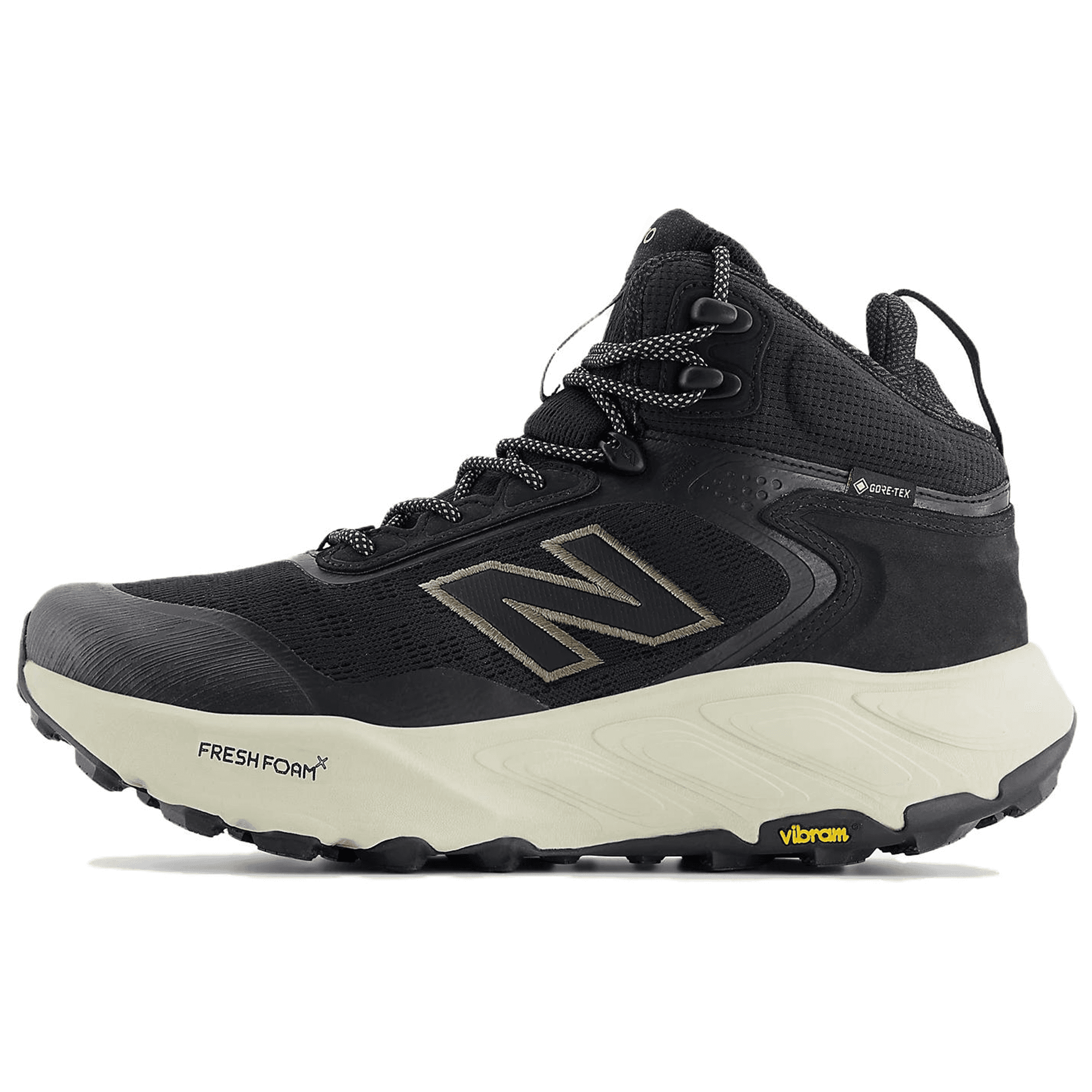 New Balance NB FRESH FOAM X HIERRO Classic Versatile Waterproof Breathable Grip Hiking Shoes Men's Black