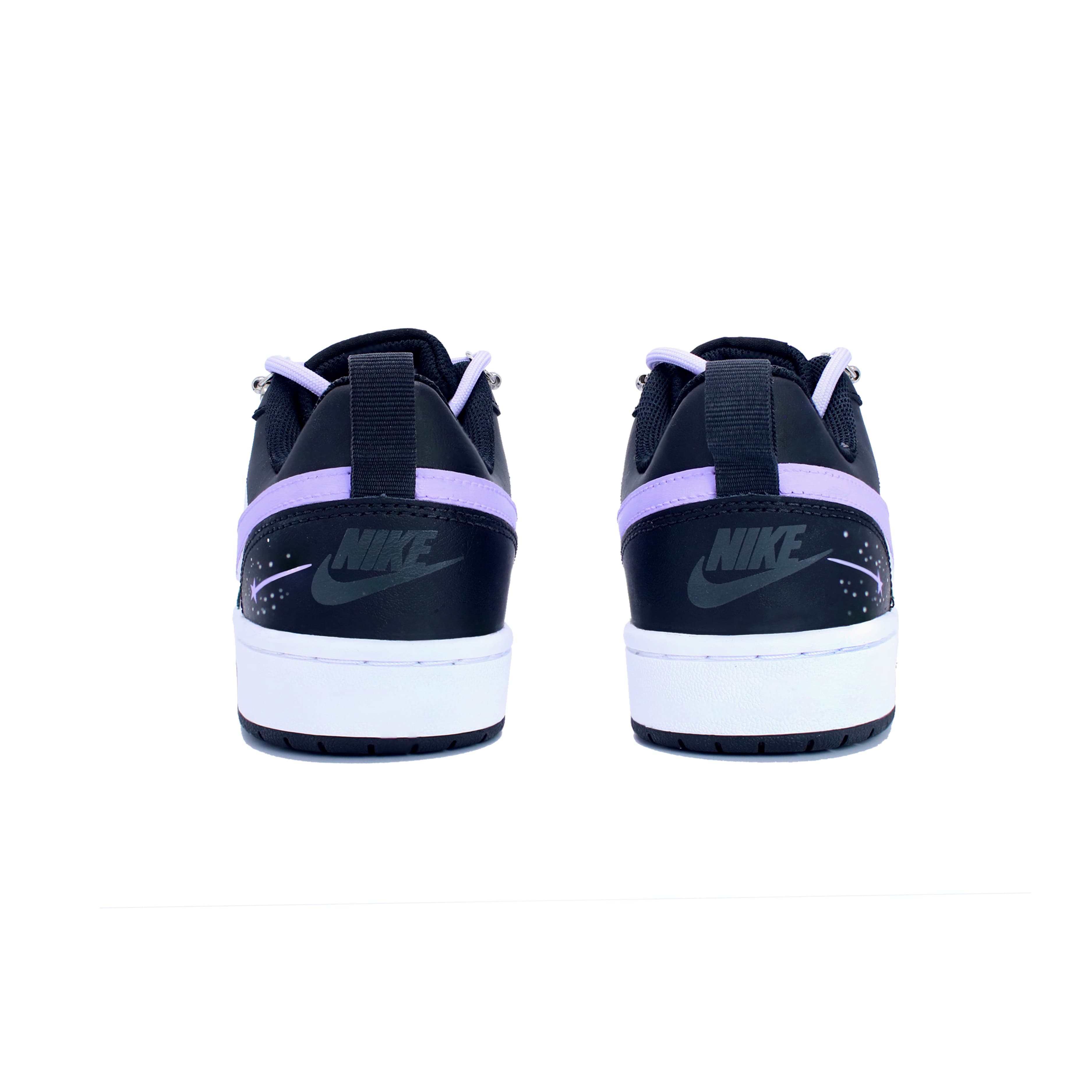 Nike Court Borough Skateboard Shoes Women's Low-Top Purple