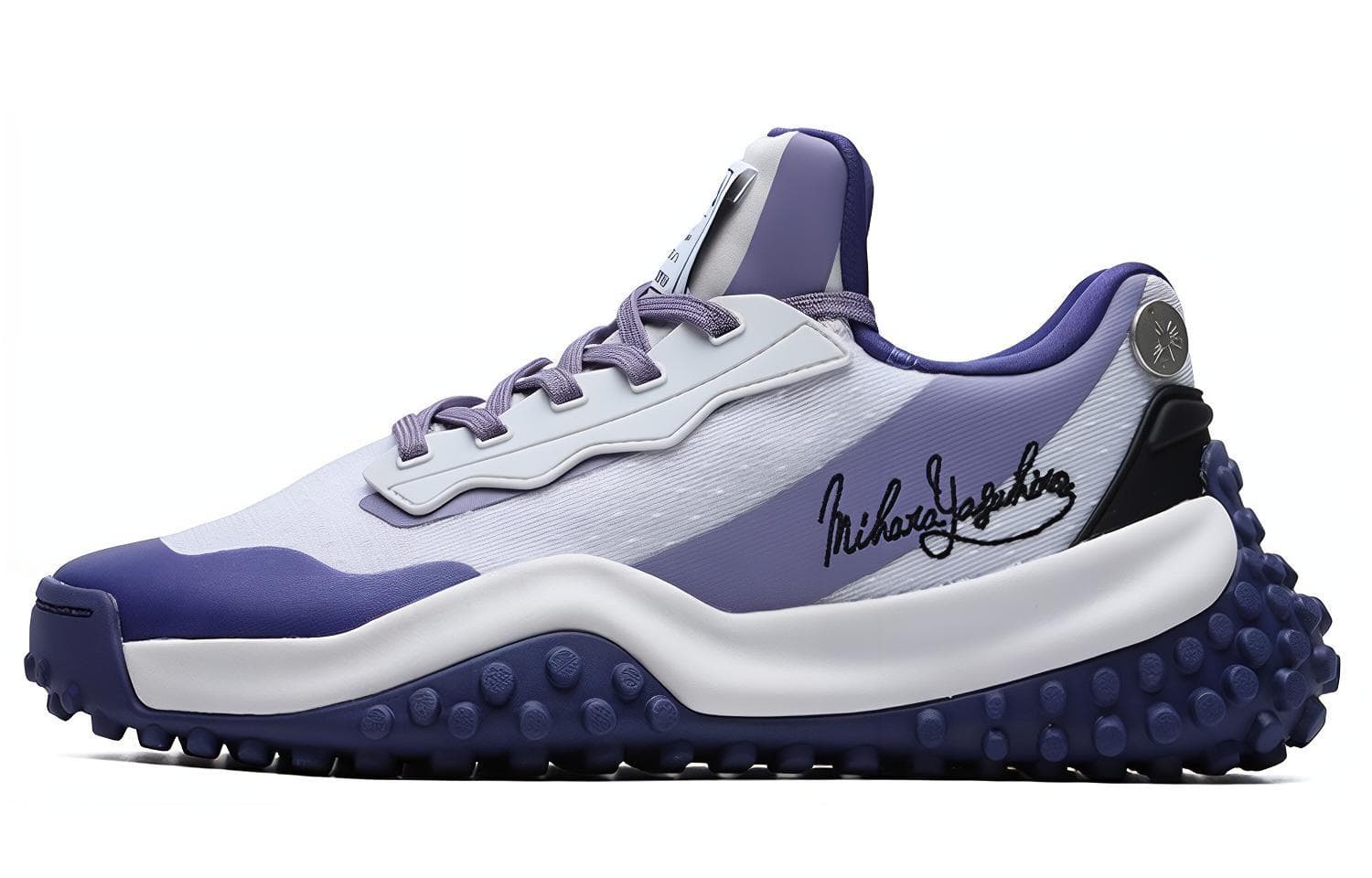 MIHARA YASUHIRO x FILA FM9 Cushioning Anti-Slip Wear-Resistant Breathability Low-Top Casual Shoes Women's Light Lilac