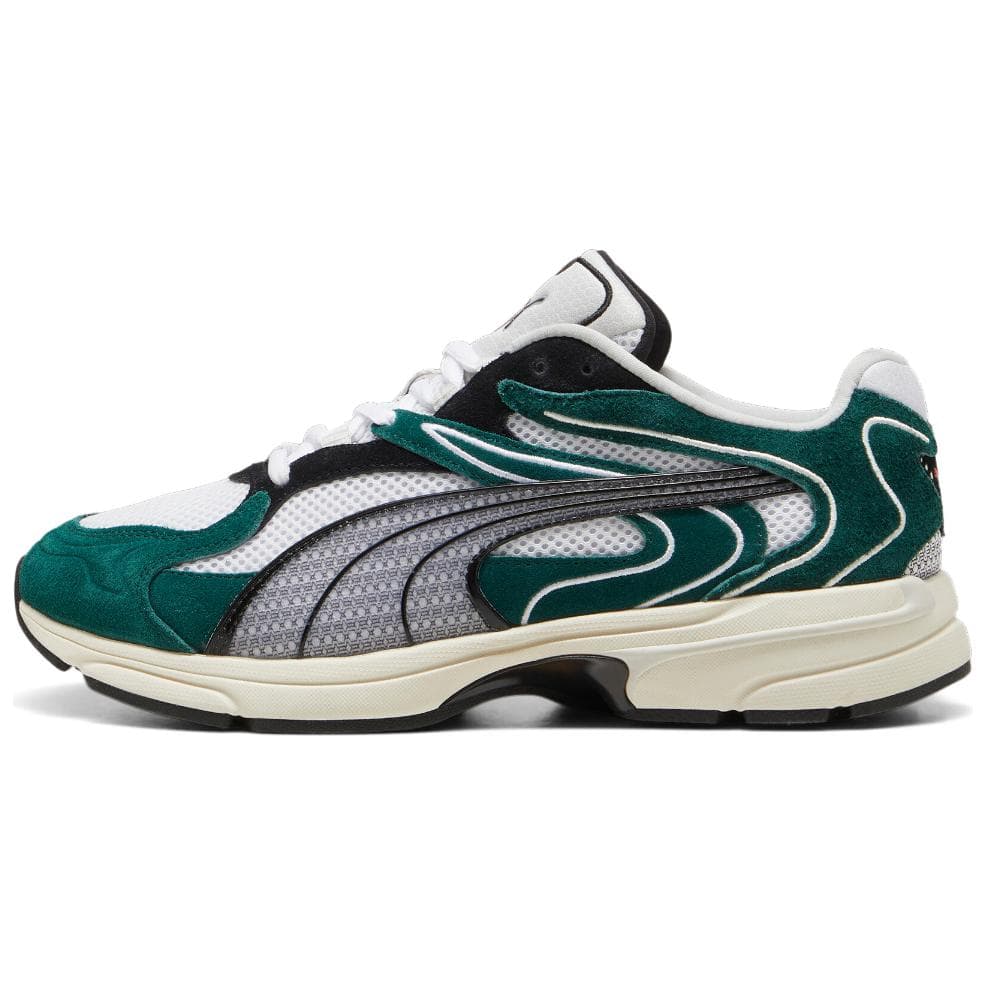 PUMA Chunky Sneakers Unisex Low-Top Green White