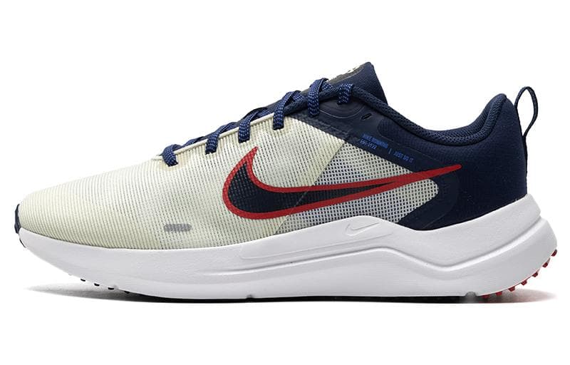 Nike Downshifter 12 Road Running Shoes 'White Red Midnight Navy'