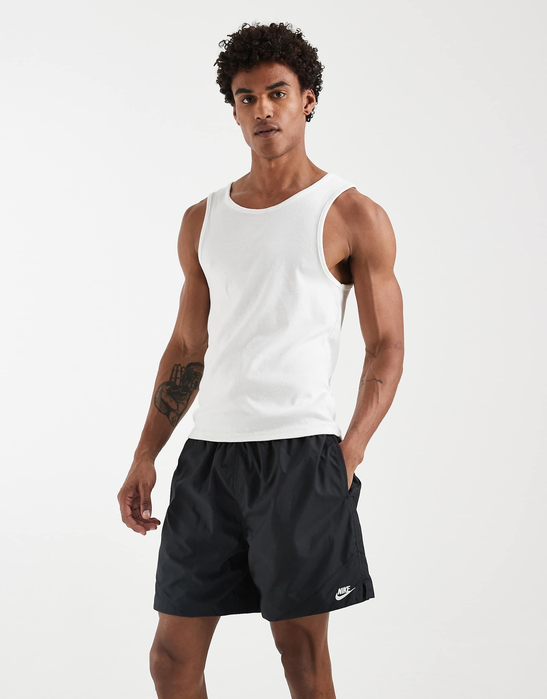 Nike woven shorts in black