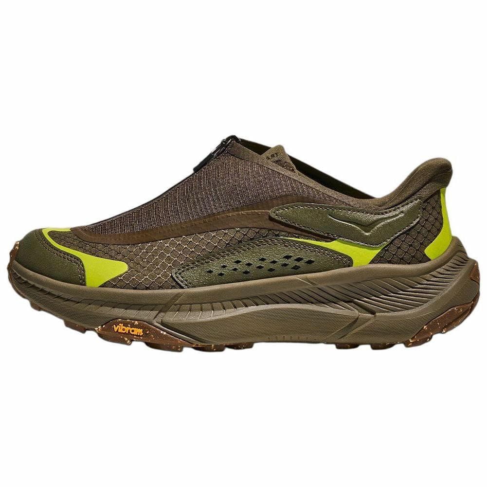 HOKA ONE ONE Anti-Slip Wear-Resistant Low-Top Casual Shoes Unisex Olive