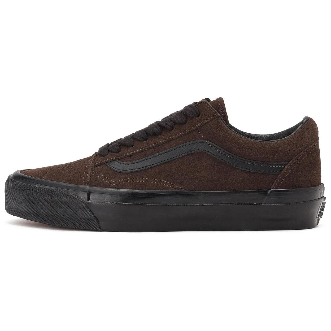 Vans Low Top Skateboard Shoes Unisex Brown Black