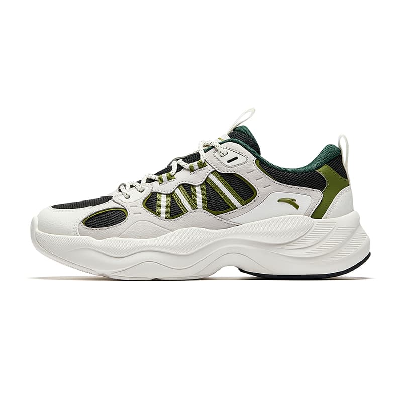 Anta PG Retro Comfort Wear-Resistant Wrap Low-Top Dad Shoes Men's