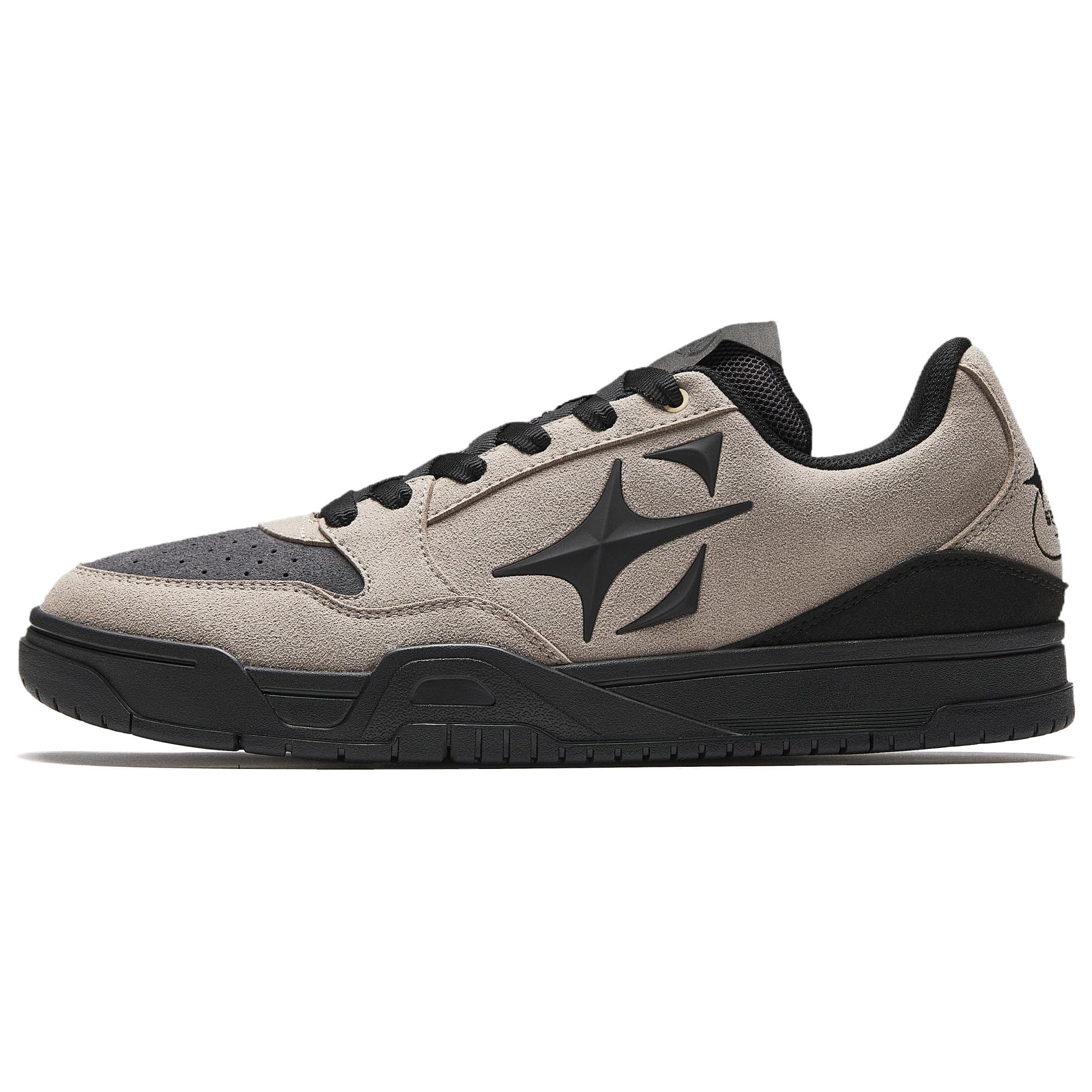 Anta SKYSPACE Basketball Culture Trendy Versatile Retro Casual Simple Durable Breathable Low-Top Sneakers Men's Grey Black