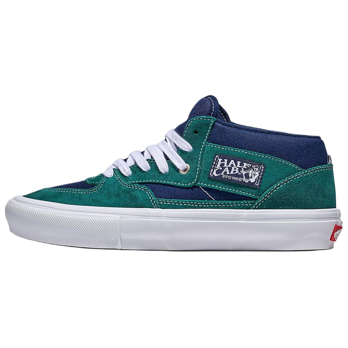 Vans Skate Half Cab Comfortable Versatile Low-Top Sneakers Unisex Green Blue