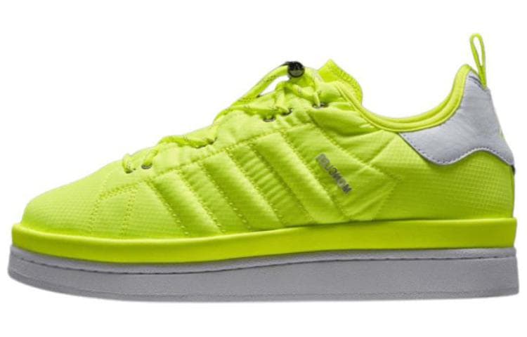 Adidas Originals x Moncler Low-Top Skateboard Shoes Unisex Bright Yellow