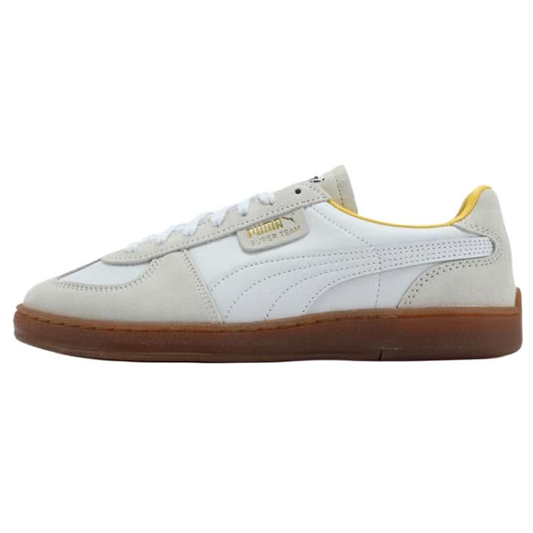 PUMA SUPER TEAM SUMMER SUMMER Fashion Comfortable Thin Sole Low-Top Skate Shoes Unisex White
